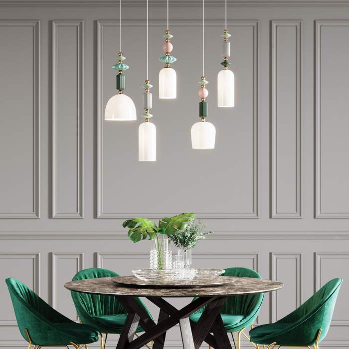 Подвесной светильник Odeon Light Exclusive Candy Classic 4861/1A фото в интерьере